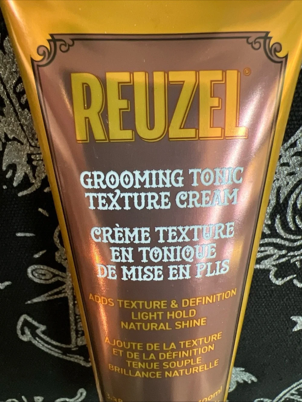 NEW Reuzel Grooming Tonic Texture Cream for men + reusable Reuzel tote bag